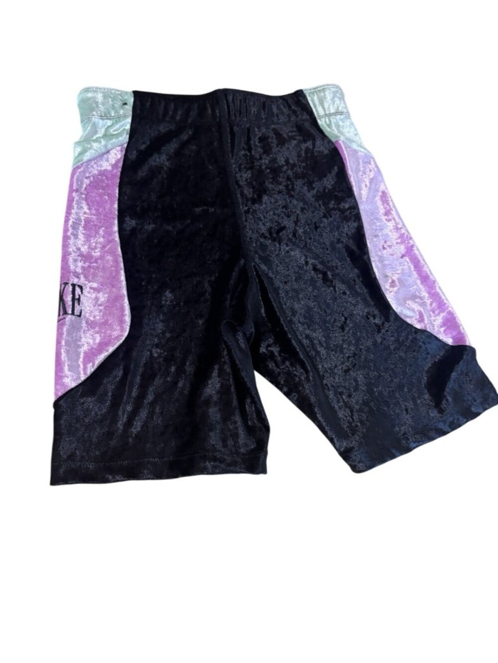 Nike Sportswear Women's Size Medium Velvet Bike Shorts Above Knee - Picture 5 of 8